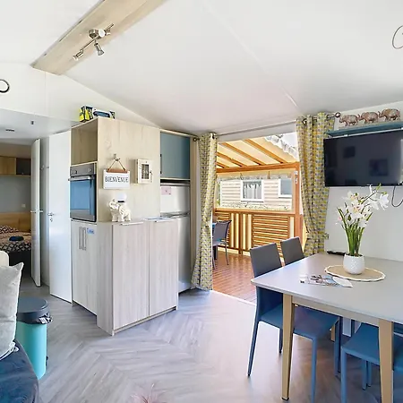 Сasa de vacaciones Mobil-home Ja 68 A - La Carabasse - Siblu Avec Piscine Payante Vias