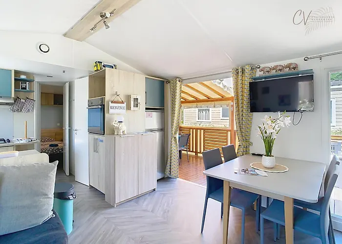 Σπίτι διακοπών Mobil-home Ja 68 A - La Carabasse - Siblu Avec Piscine Payante Vias
